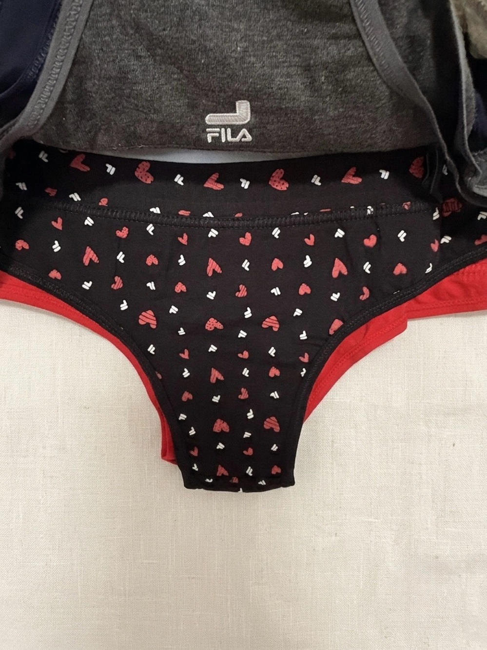 FILA Women's Tanga Underwear Set – 5-Pack (Style: FL545)